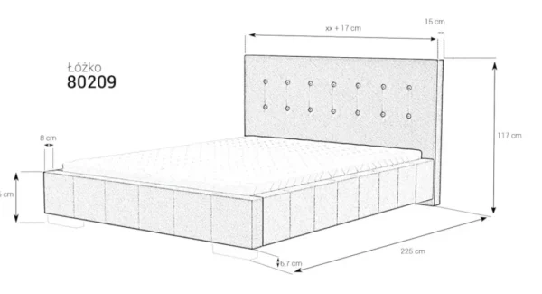 Łoże 80209 - obrazek 2