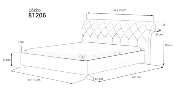 Łoże 81206 - obrazek 2