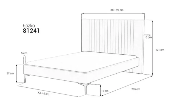 Łoże 81241 - obrazek 4