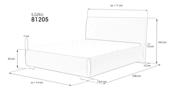 Łoże 81205 - obrazek 2