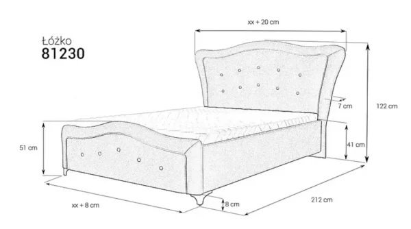 Łoże 81230 - obrazek 2