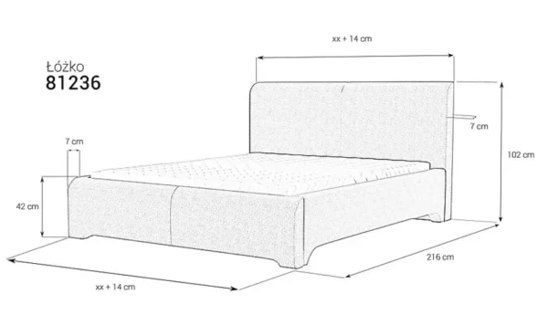 Łoże 81236 - obrazek 2