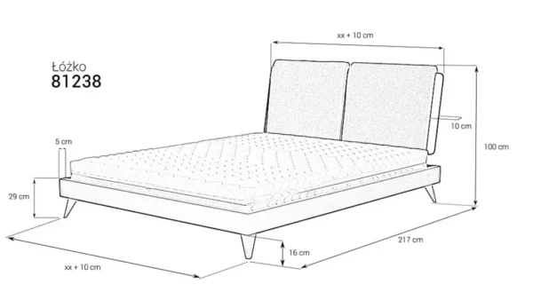 Łoże 81238 - obrazek 2