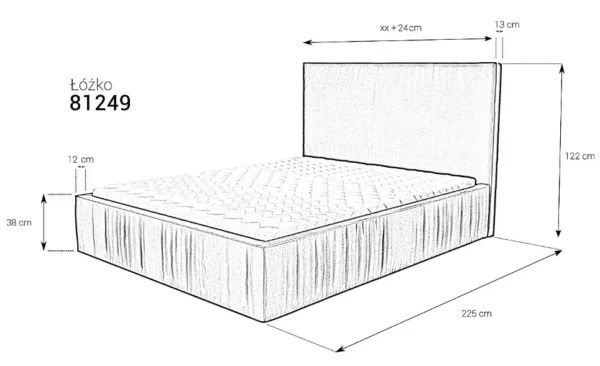 Łoże 81249 - obrazek 2