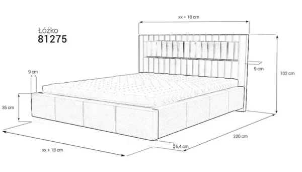 Łoże 81275 - obrazek 2