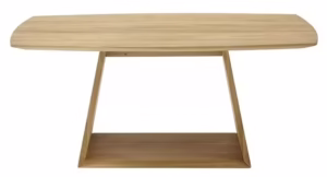 Stolik drewniany JACOBSTAD 110x70 - dziki dąb meble.pl