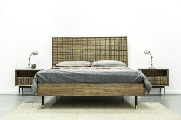 Maze MAZK01 Łóżko 180cm + 2 szafki nocne MAZB02 - obrazek 6