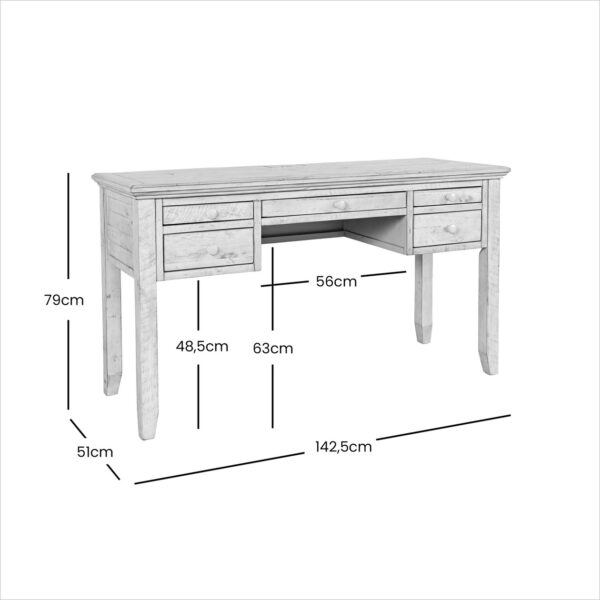 Avola AV1610-5620 Biurko + Krzesło AV1610-370 - obrazek 15
