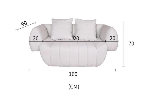 Nua N90-3 Sofa - obrazek 8