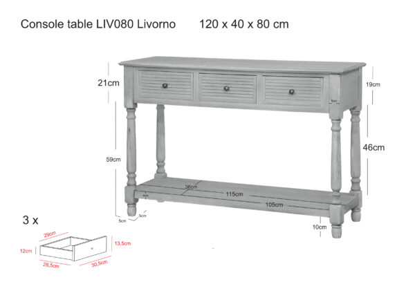 Livorno LIV080 Konsola - obrazek 11