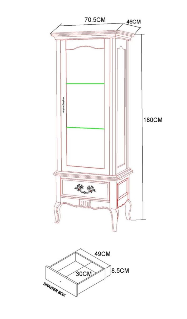 Venezia Bianco VEB860K Witryna - obrazek 2