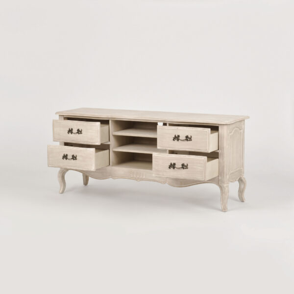 Venezia Bianco VEB834K Komoda RTV - obrazek 2