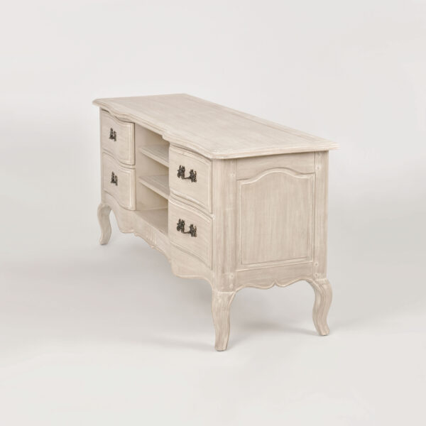Venezia Bianco VEB834K Komoda RTV - obrazek 4