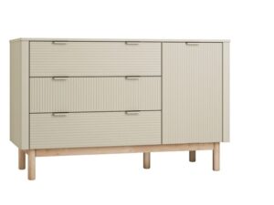 Komoda 3 szuflady + 1 drzwi MILOO